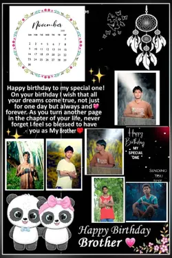 Happy birthday statu