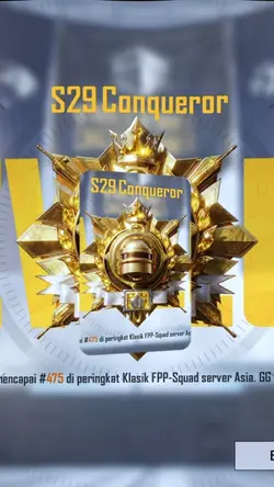 Conqueror pubg