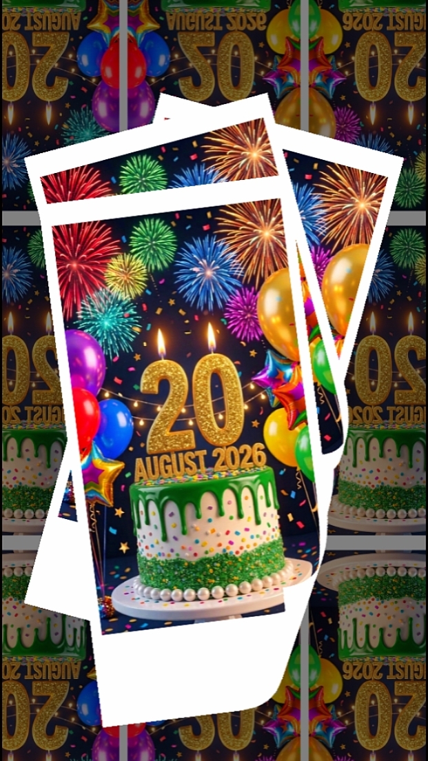 HBD 20 AUGUST 