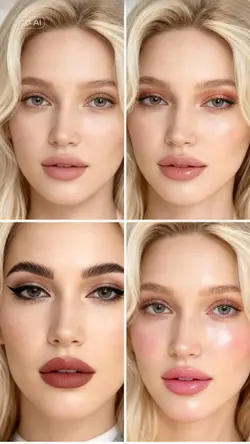 ai makeup look