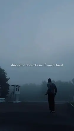 discipline says...