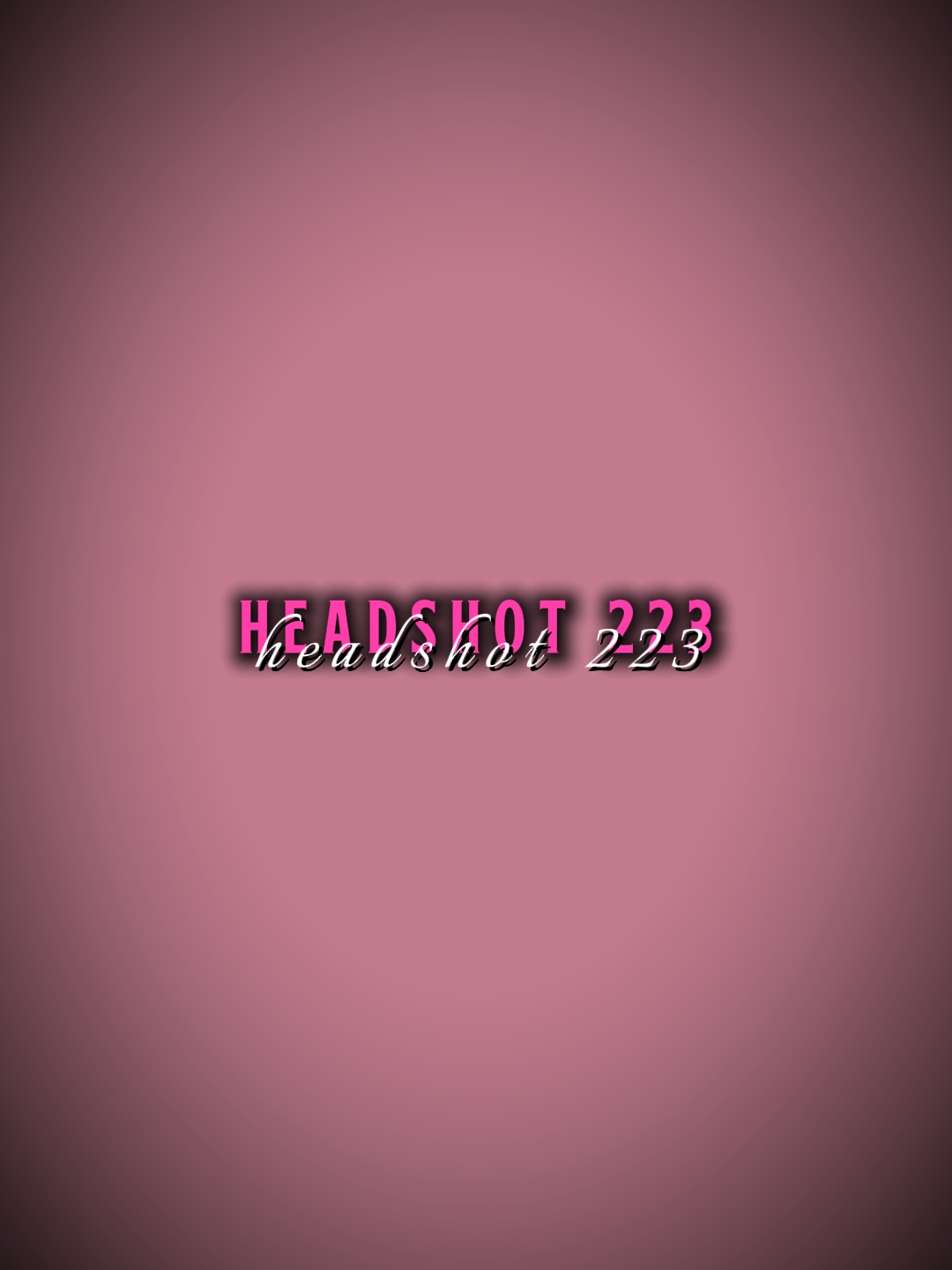 Headshot 223