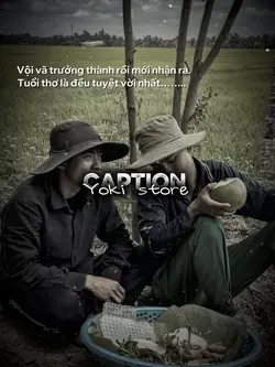 Caption + mẫu