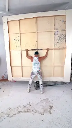 painting art reveal