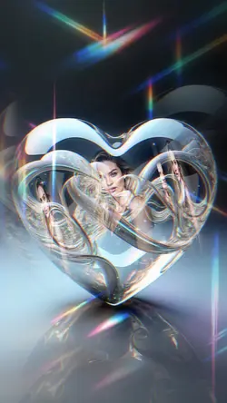 Glass heart