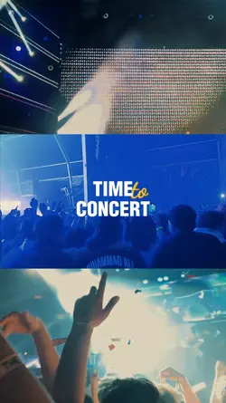 time to concert