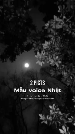 Mẫu voice Nhật