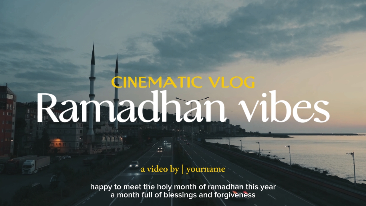 ramadhan vibes.