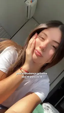 A mudança gritante..