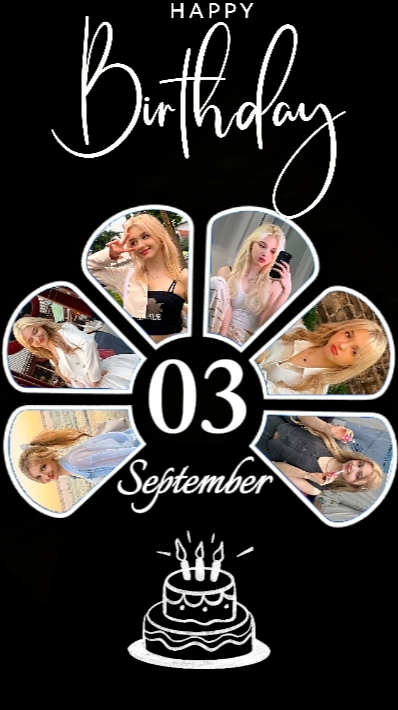 BIRTHDAY 03 SEPTEMBE