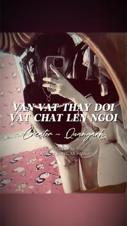 VẠN VẬT THAY ĐỔI VÂT