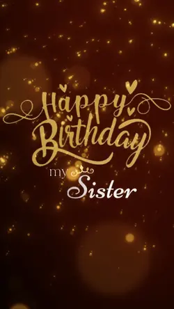 Sister birthday