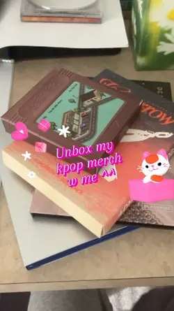 Unboxing merch!