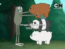 minggu pagi di tahun