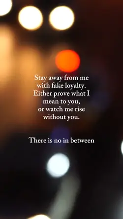 Loyalty or go