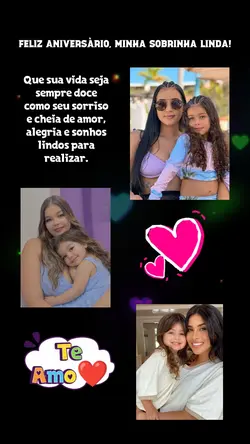 Parabéns Sobrinha