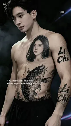 Hình xăm cá chép 