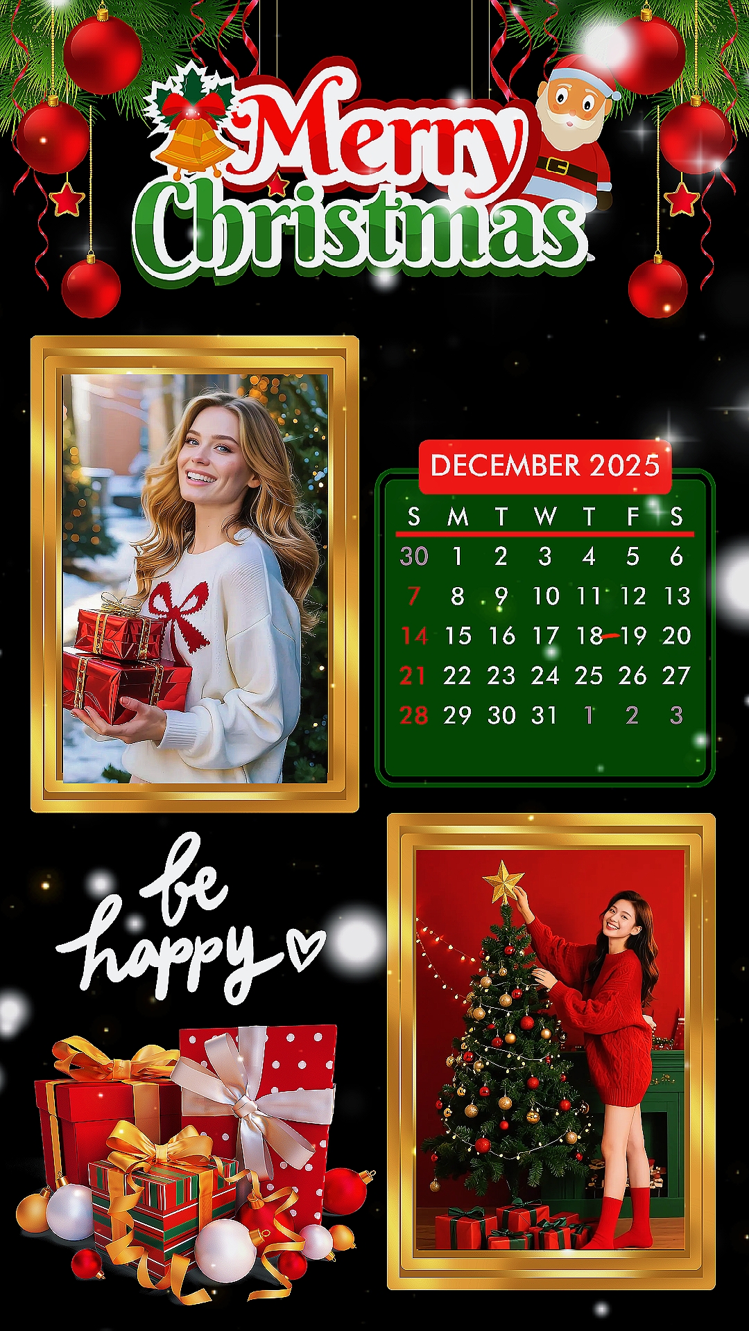 Frohe Weihnachten 2025