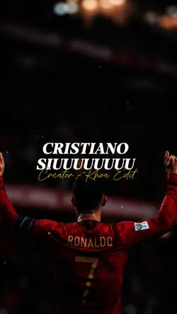 Cristiano siuuuuuuuu