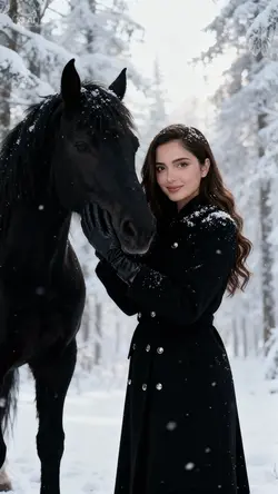 Winter photoshoot