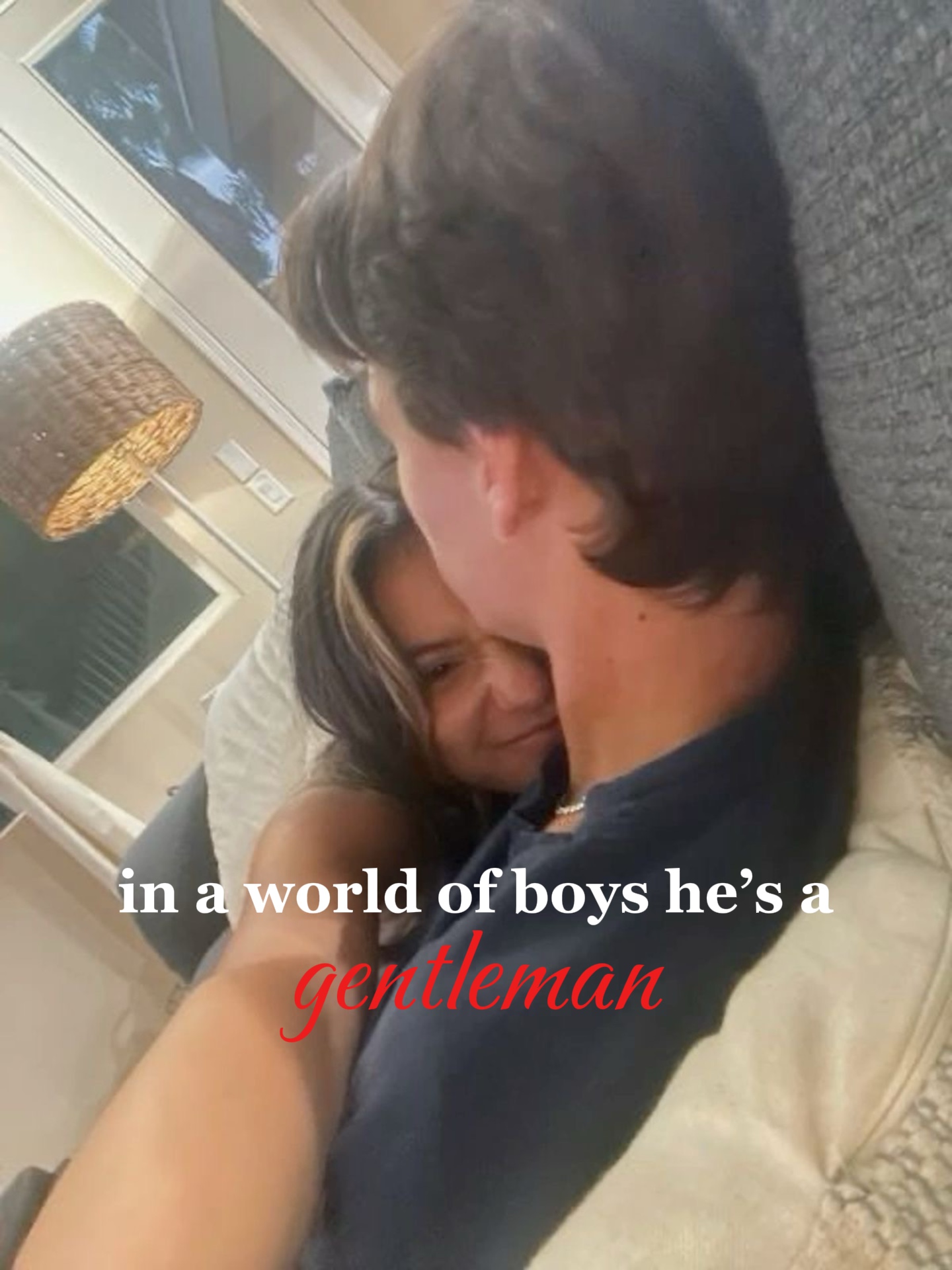 he’s a gentleman🤍