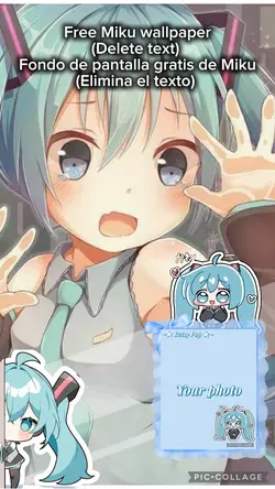 Free Miku wallpaper🩵