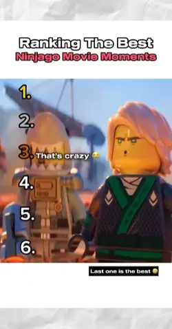 ninjago movie moment