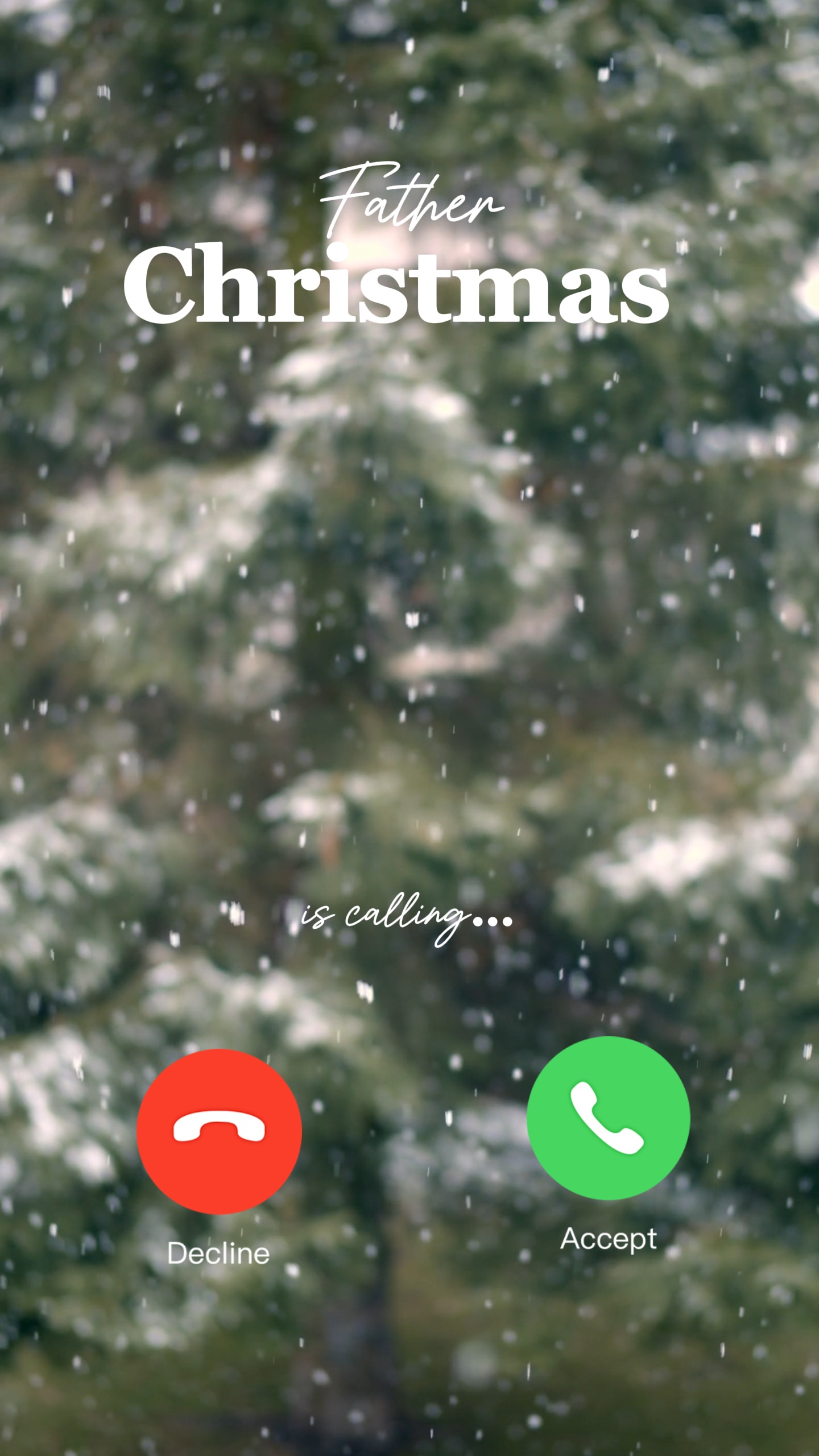 Llamada de Navidad