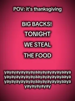 POV its thanksgiving