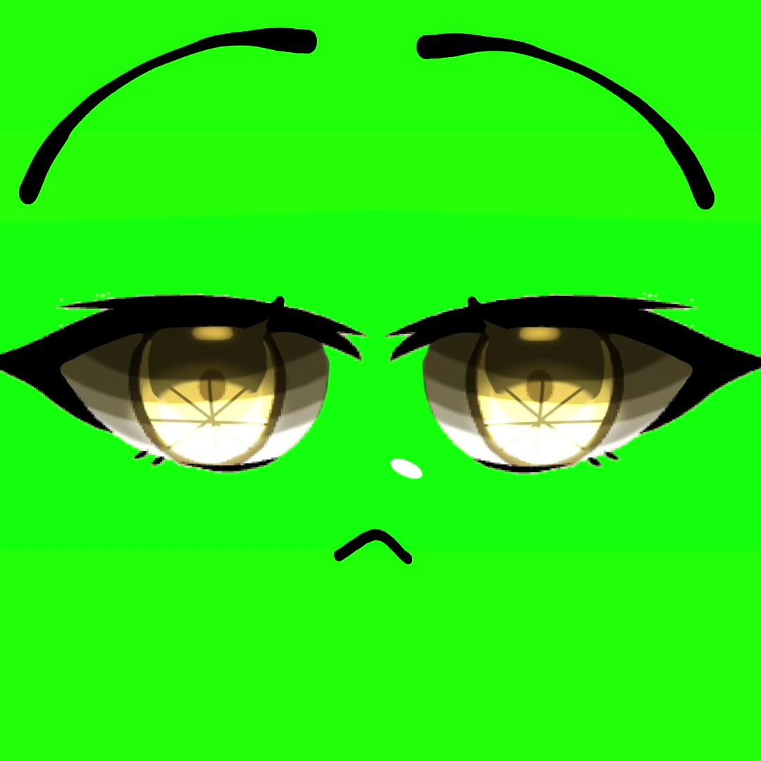 gacha green screen 