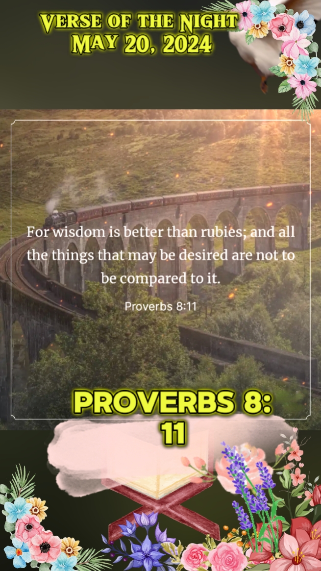 Provérbios 8: 11