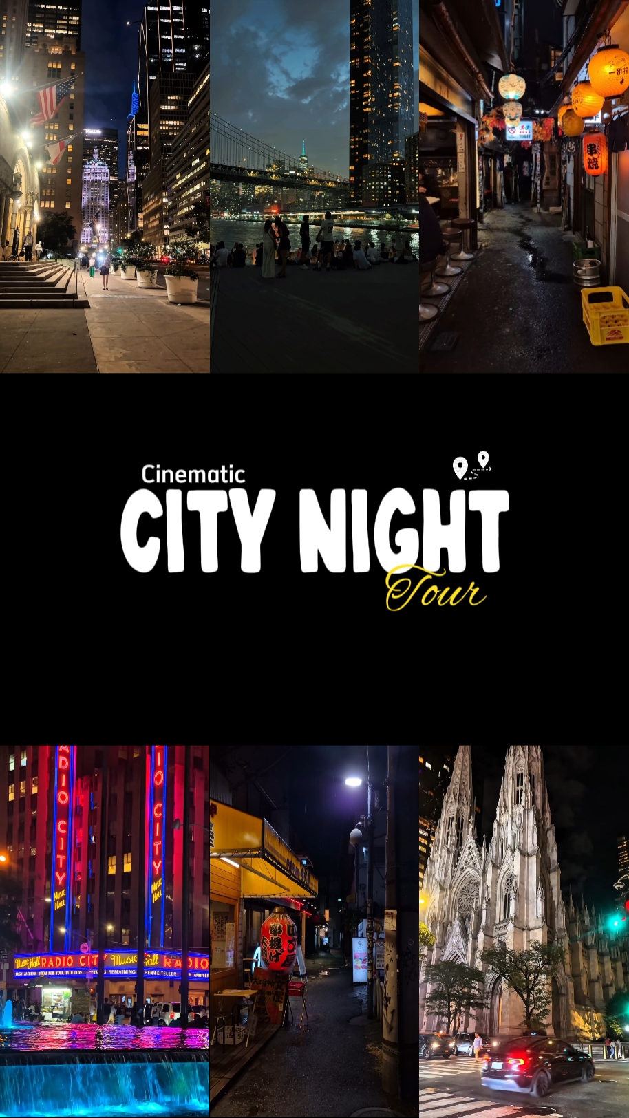 Recorrido nocturno por la ciudad