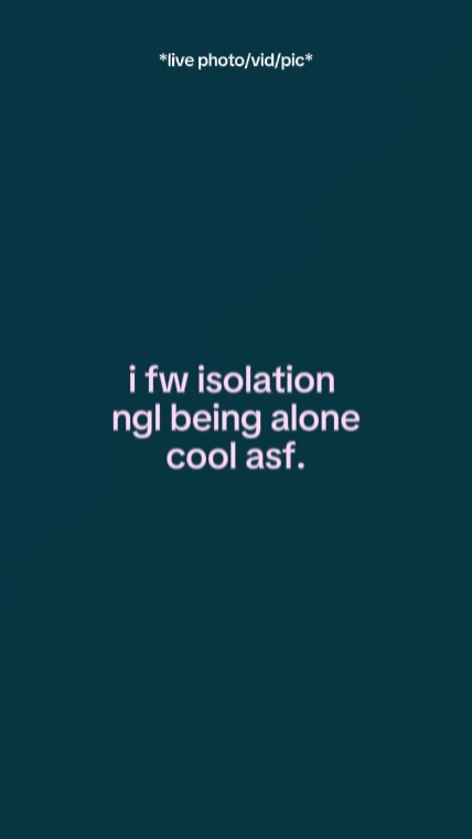 Ifwisolationgibeinga