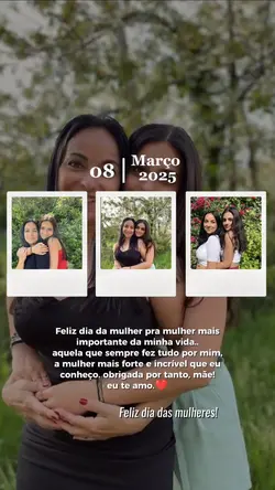 feliz dia da mulher