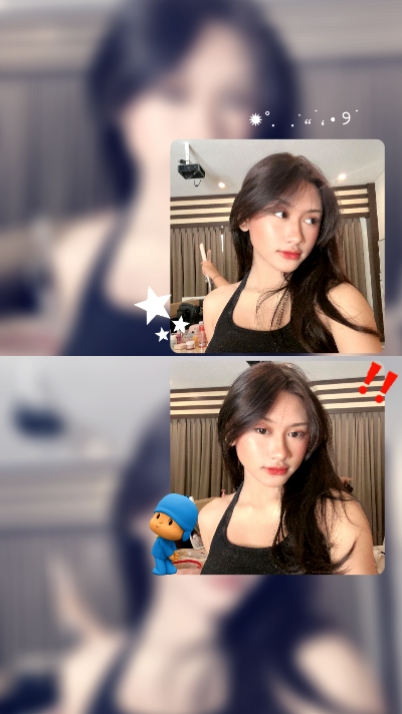 bingkai lucu aesthetic
