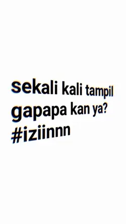 sekali kali tampil