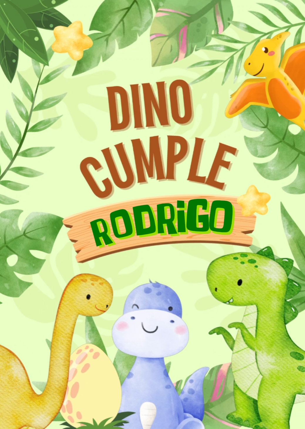 cumple dino