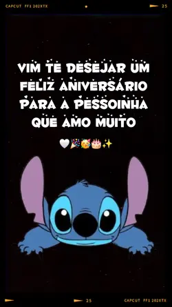 feliz aniversário 