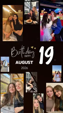 Birthday 19 August