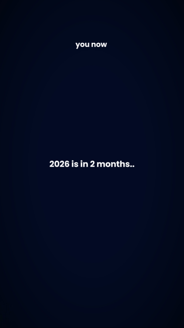 2026 é em 2 meses.