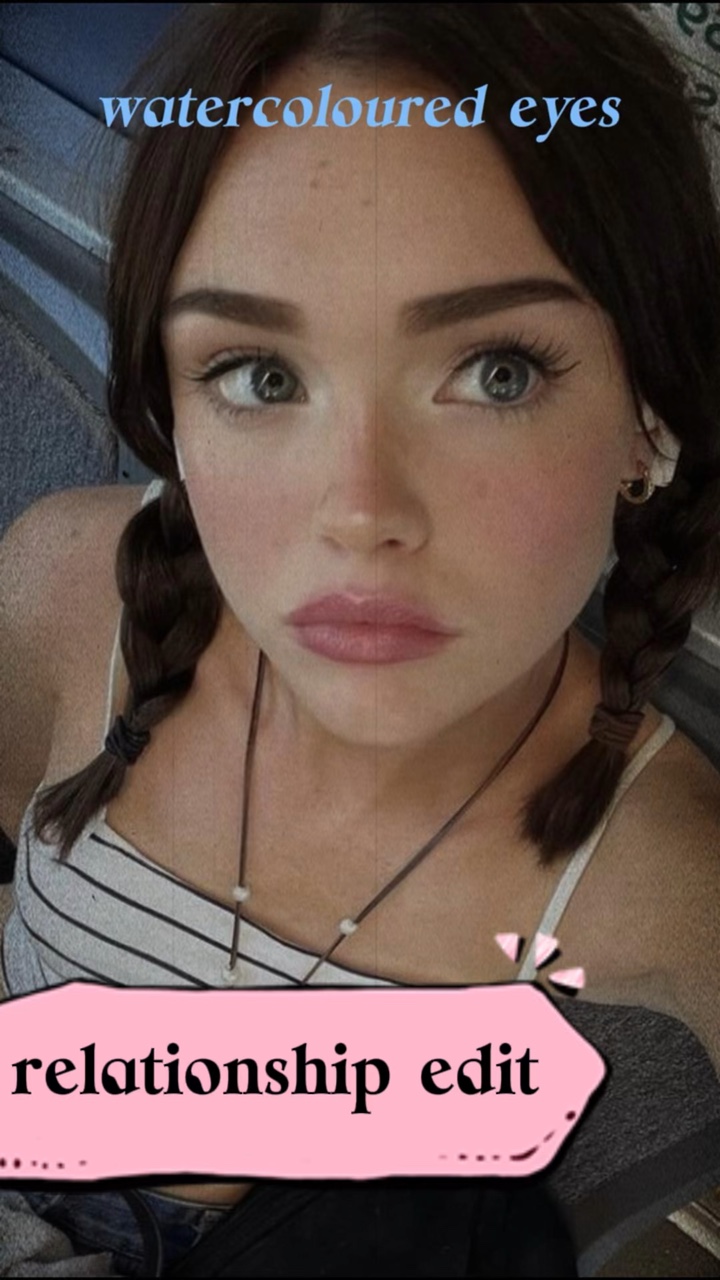 water colour eyes