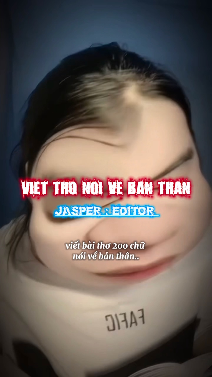 Viết thơ về bản thân
