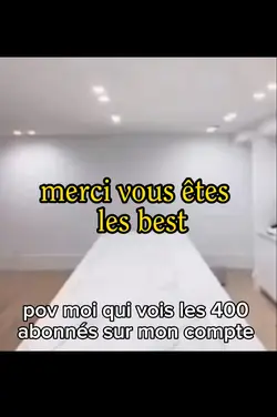 merci 400 abonnés 