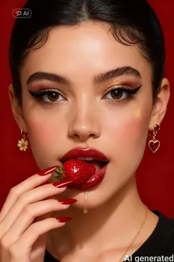 Strawberry photoshot