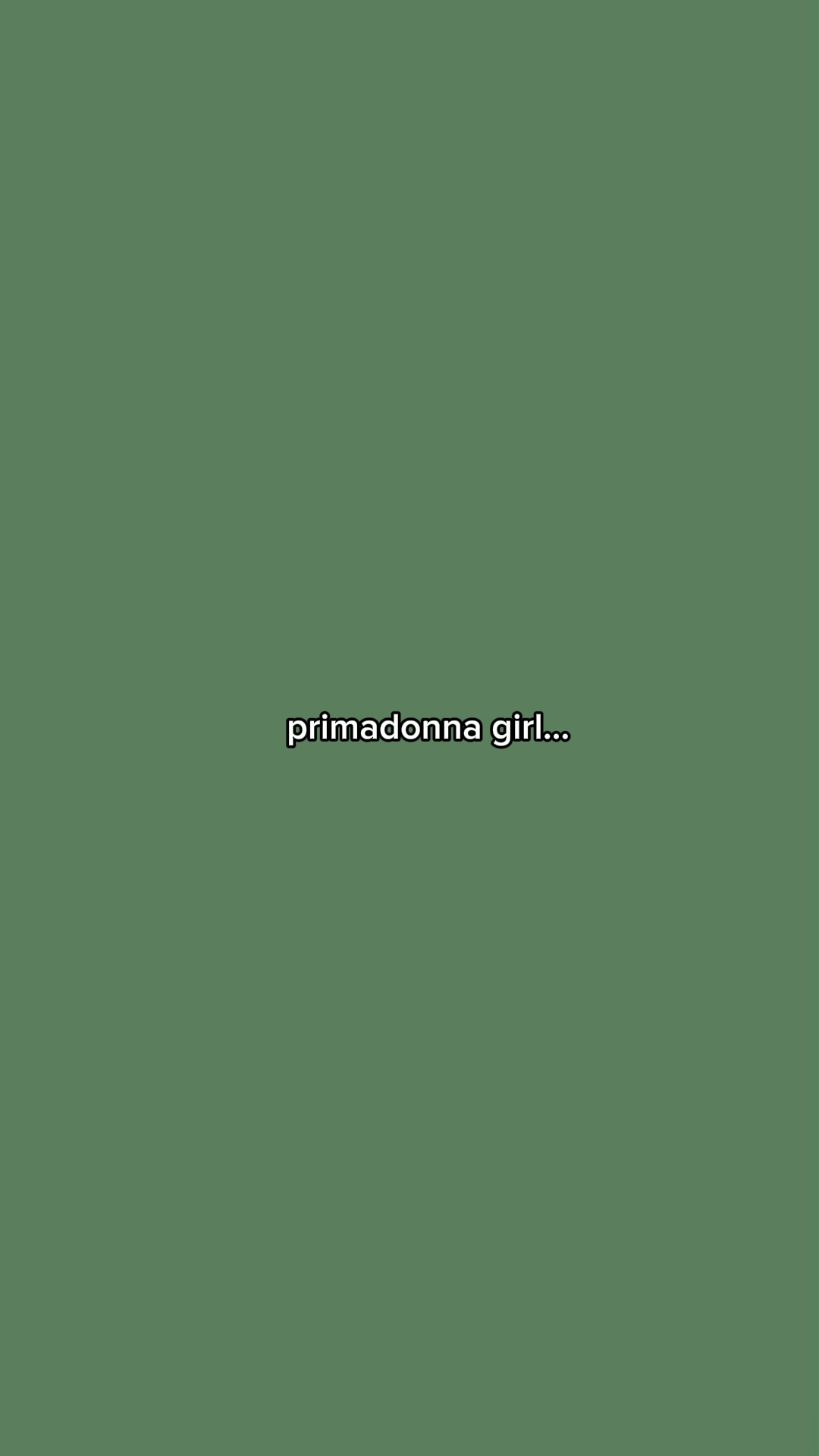 primadonna girl