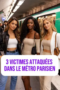 3 femme dans métro 