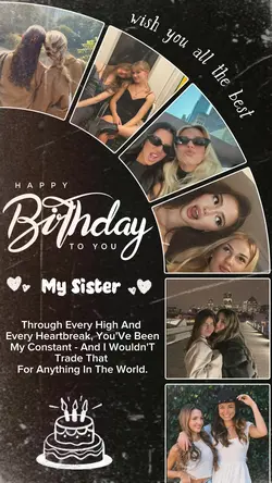 HBD MY SISTER