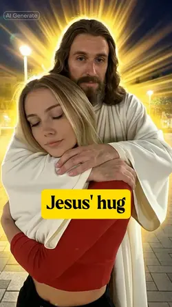 Jesus' hug