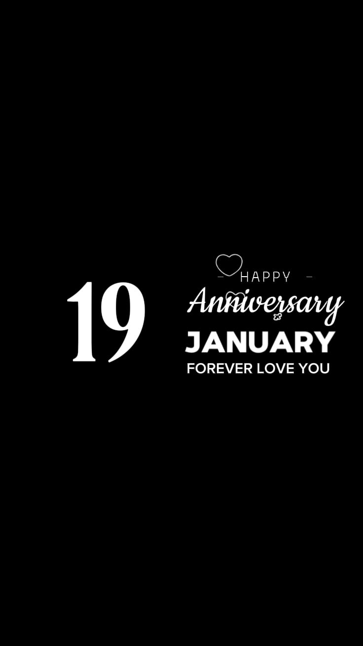ANNIVERSARY 19 JAN
