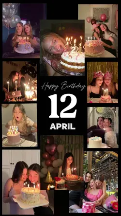 Birthday 12 April